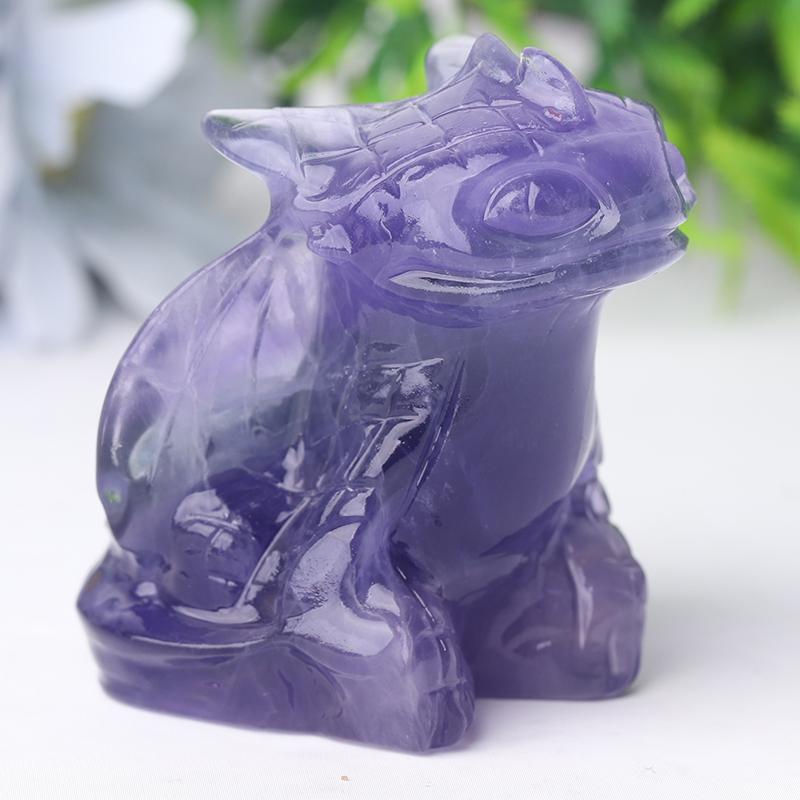 2.5" Fluorite Toothless Crystal Carvings Crystal wholesale suppliers