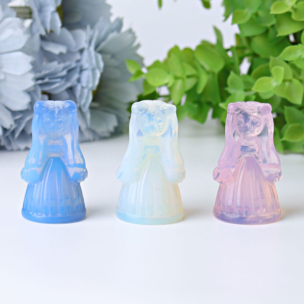 1.9" Opalite Princess Serenity Crystal Carvings Crystal wholesale suppliers