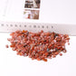 0.1kg Different Size Natural Carnelian Chips Crystal Chips for Decoration Crystal wholesale suppliers