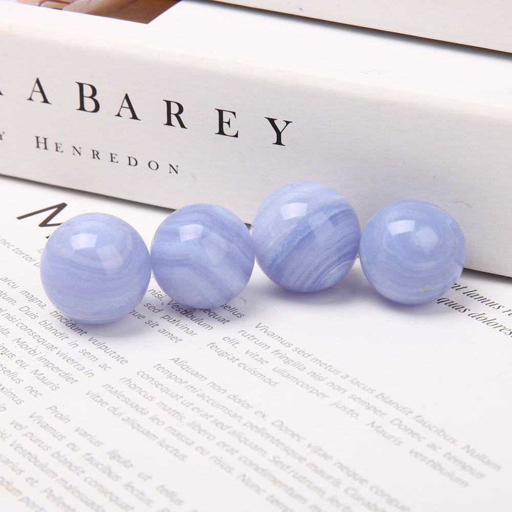 1” Blue Lace Agate Mini Sphere Crystal wholesale suppliers