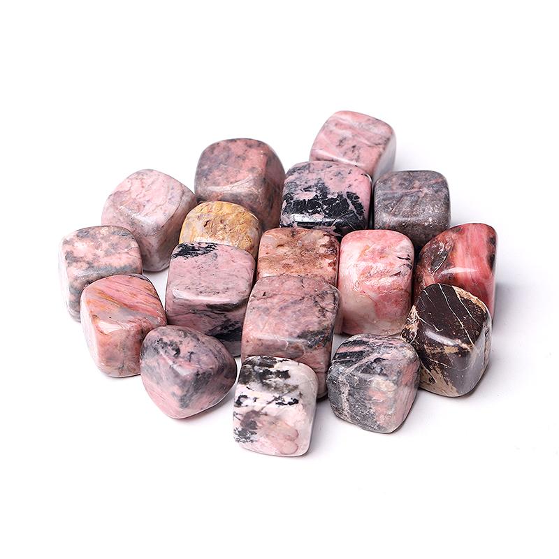 0.1kg 20mm-25mm Rhodonite Cubes Crystal wholesale suppliers