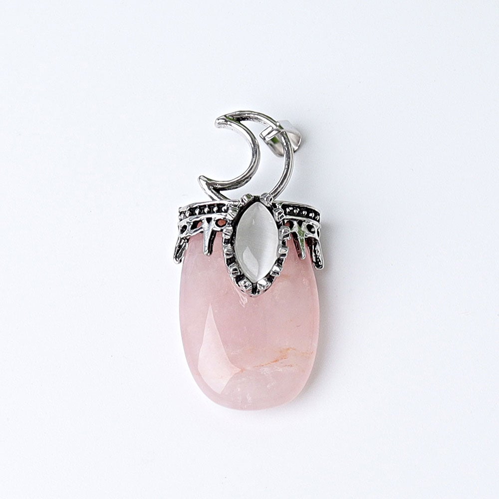 1.8" Crystal Pendant with Moon Decoration Crystal wholesale suppliers