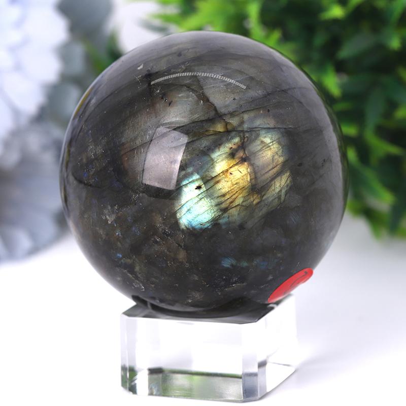 2.0"-4.0" Labradorite Sphere Crystal wholesale suppliers