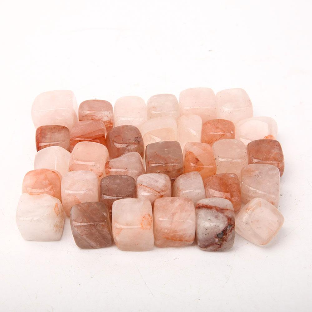 0.1kg Fire Quartz Cubes Bag Crystal wholesale suppliers