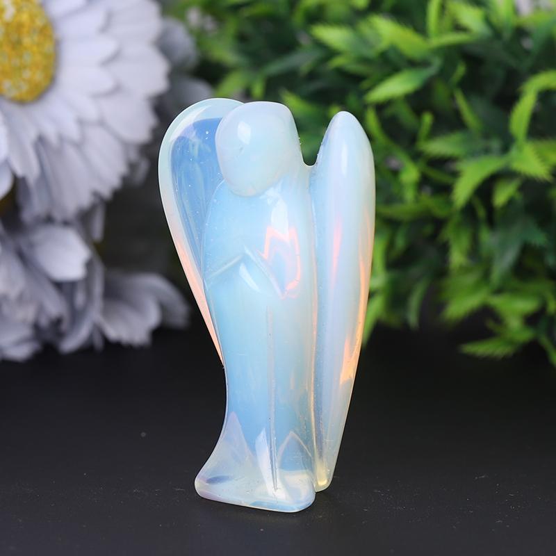 3" Opalite Angel Crystal Carvings Crystal wholesale suppliers