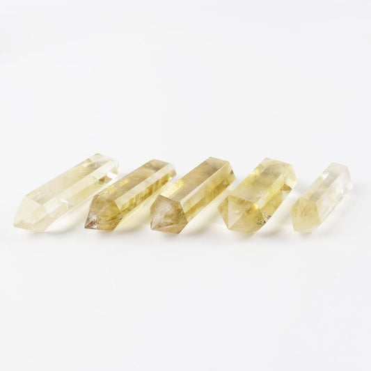 Set of 5 Citrine Crystal DT Points Crystal wholesale suppliers