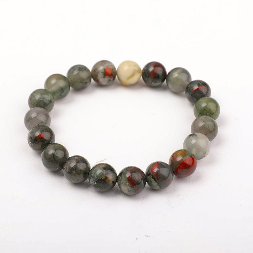 10mm Blood Stone Bracelet Crystal wholesale suppliers