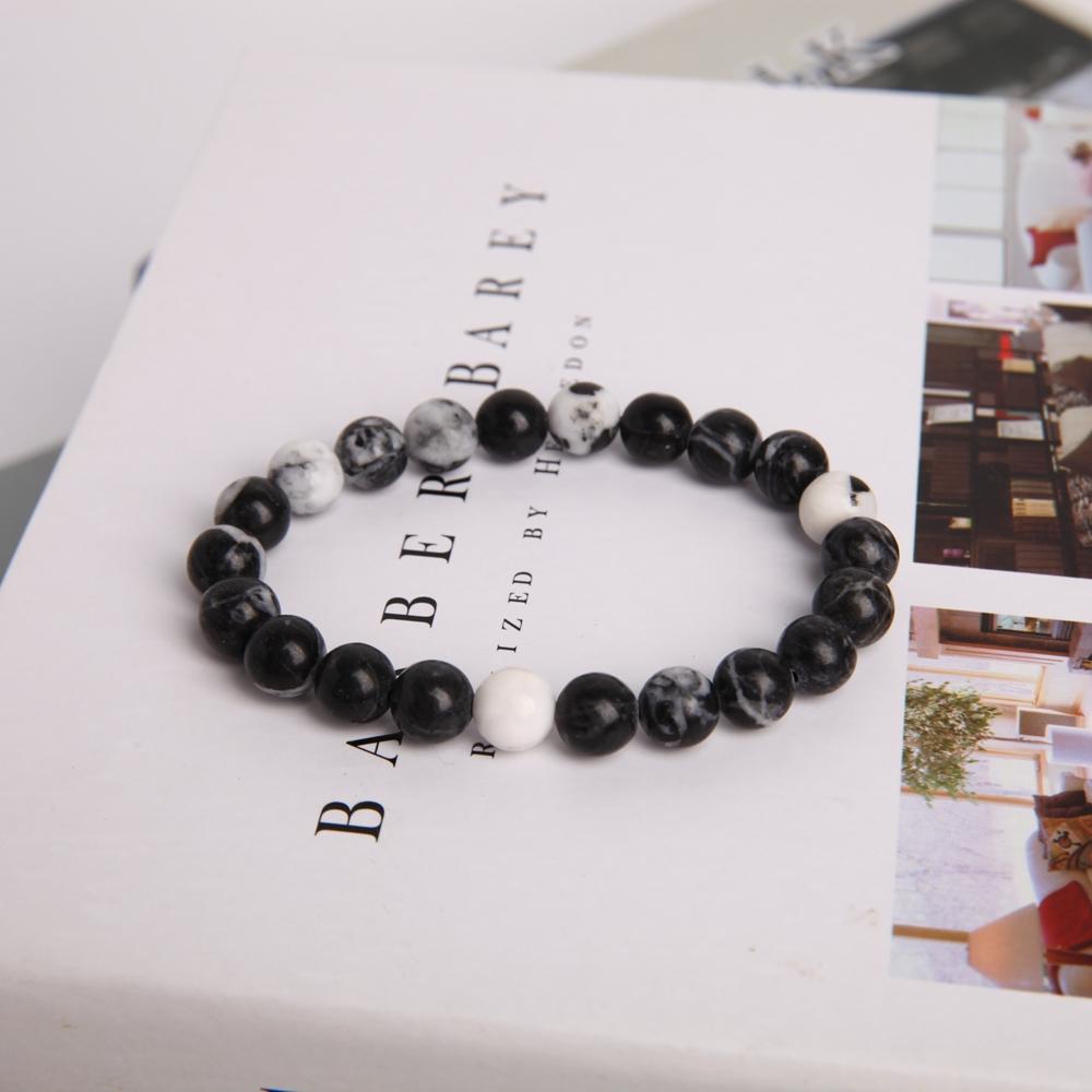 8mm Zebra Jasper Crystal Bracelet Crystal wholesale suppliers