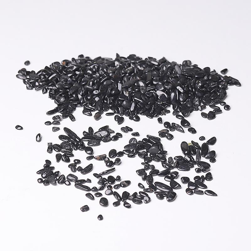 0.1kg Natural Black Tourmaline Chips Crystal wholesale suppliers