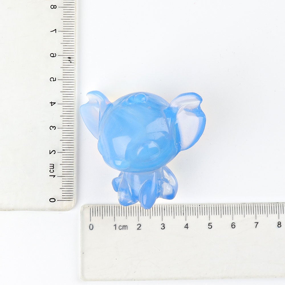 2" Blue Opalite Stitchi Crystal Carving Crystal wholesale suppliers