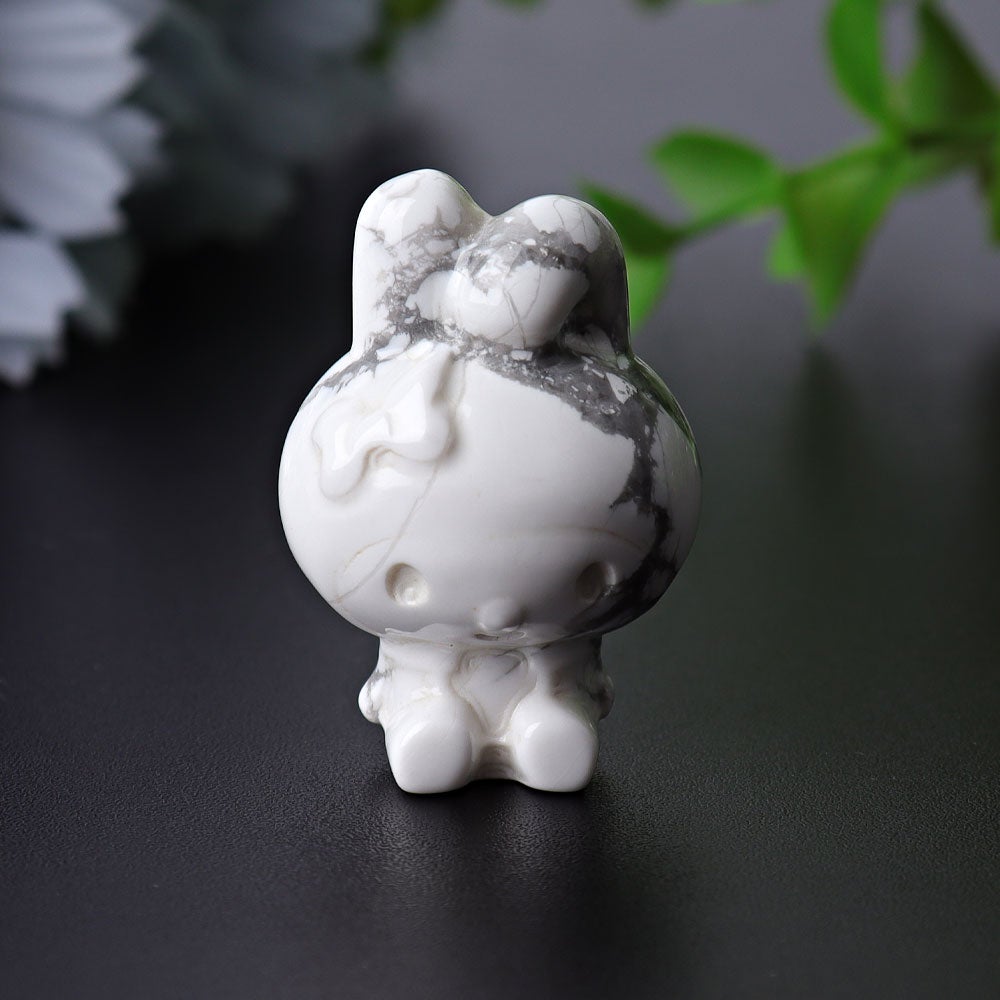 1.5" Howlite Animal Crystal Carvings Crystal wholesale suppliers