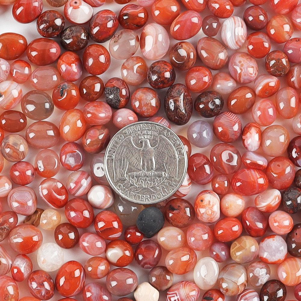 0.1kg Carnelian Tumbled Chips Stone Crushed Crystal Quartz Irregular Shaped Stones Crystal wholesale suppliers