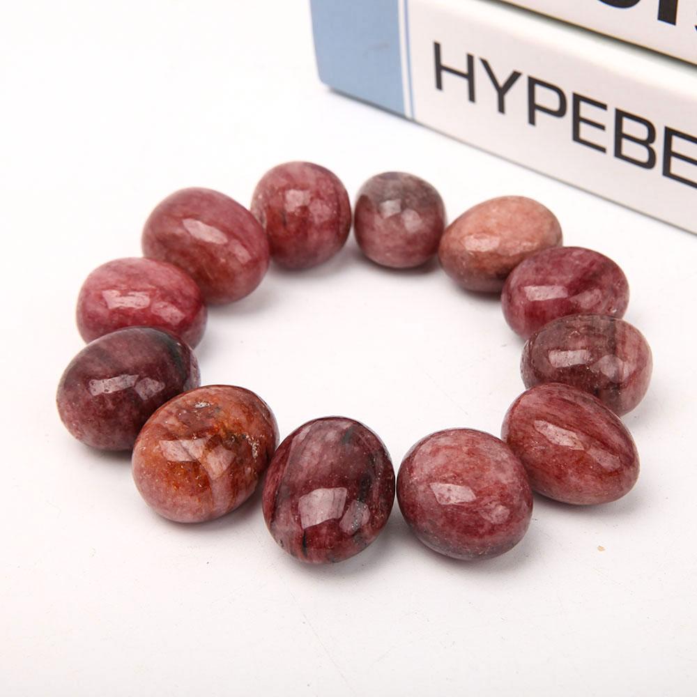 0.1kg Rhodonite Tumbles Crystal wholesale suppliers