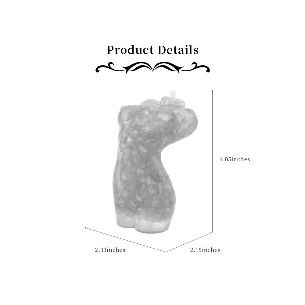 Rutilated Crystal Chips Resin Models