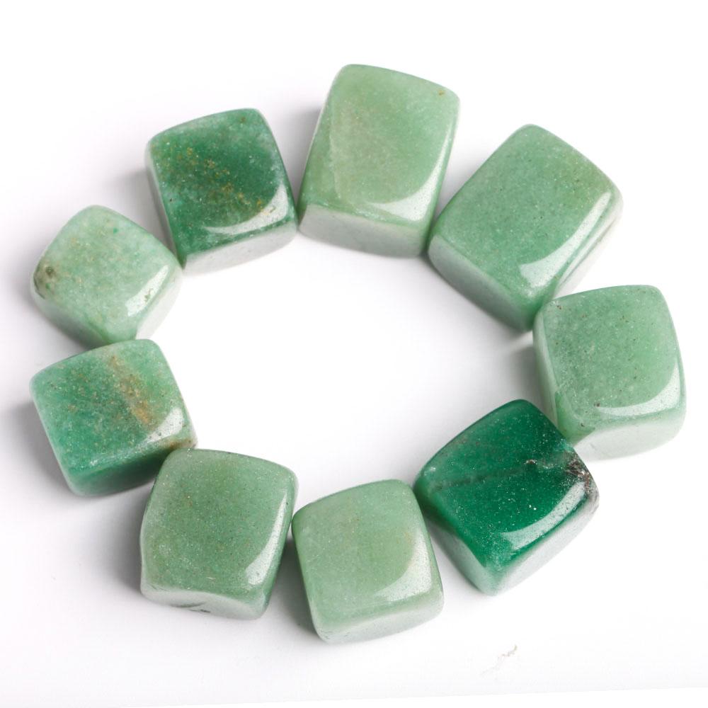 0.1kg Green Aventurine Crystal Cubes Crystal wholesale suppliers