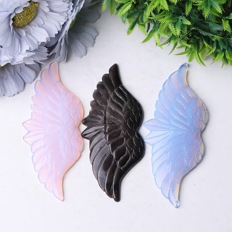 4.5" Angel Wings Crystal Carvings Crystal wholesale suppliers