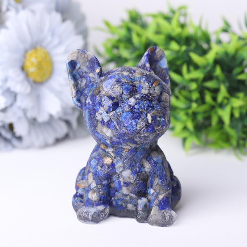 4" Resin French Bulldog Crystal Carvings Crystal wholesale suppliers