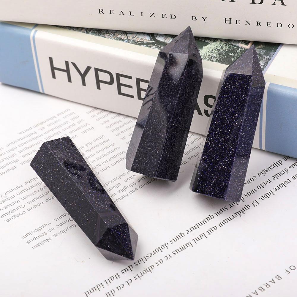 Blue Sandstone Crystal Points Crystal wholesale suppliers