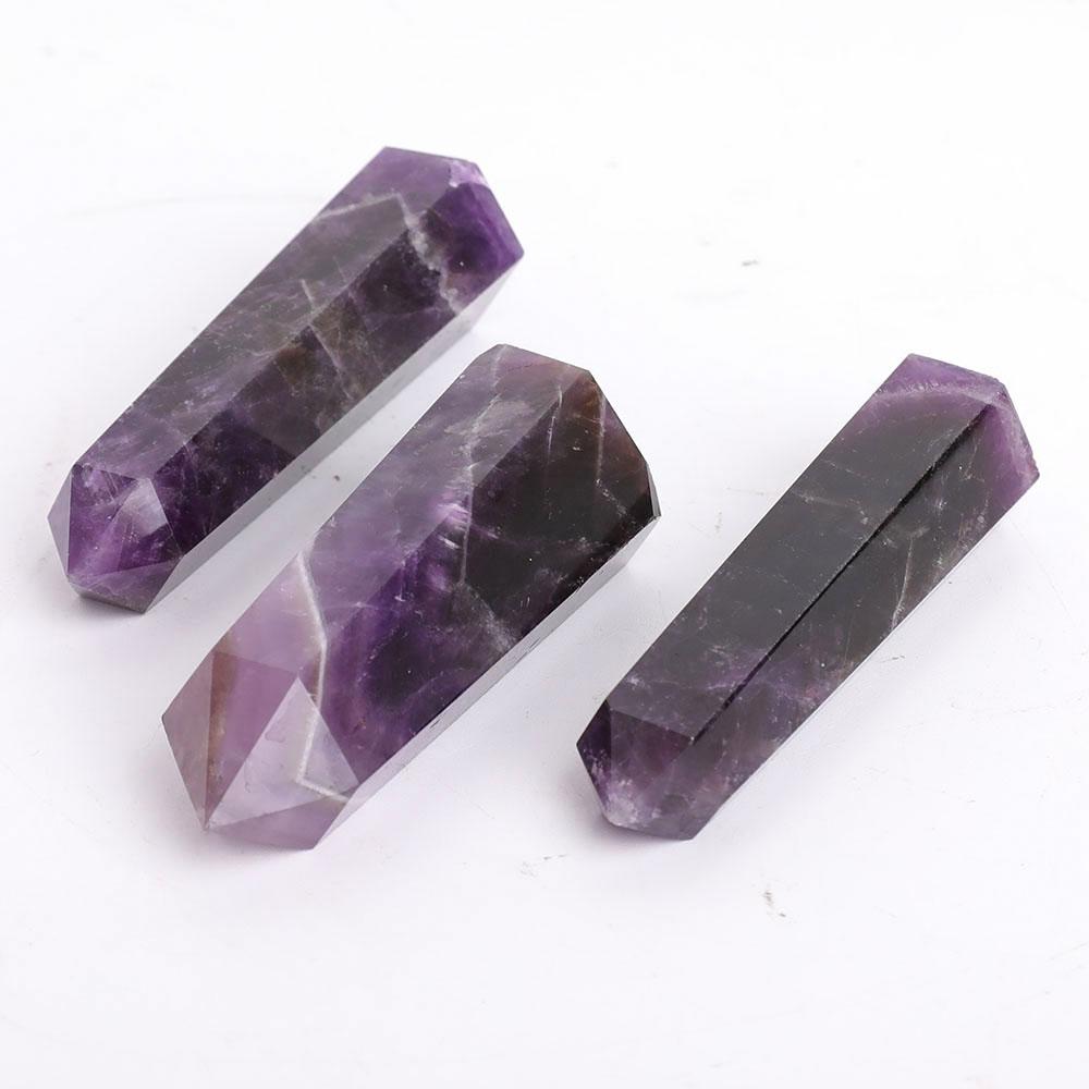 Set of 3 Amethyst Points Crystal wholesale suppliers