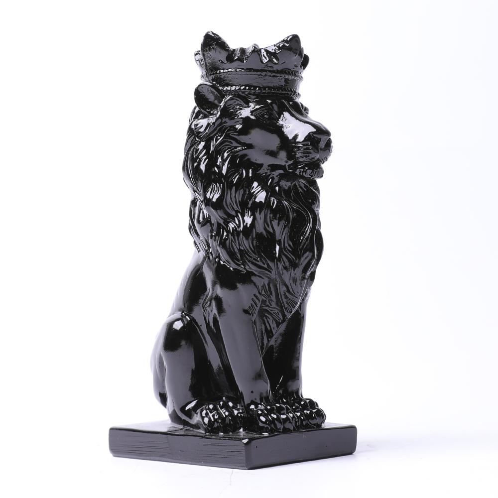 Resin Lion Statue Stand S