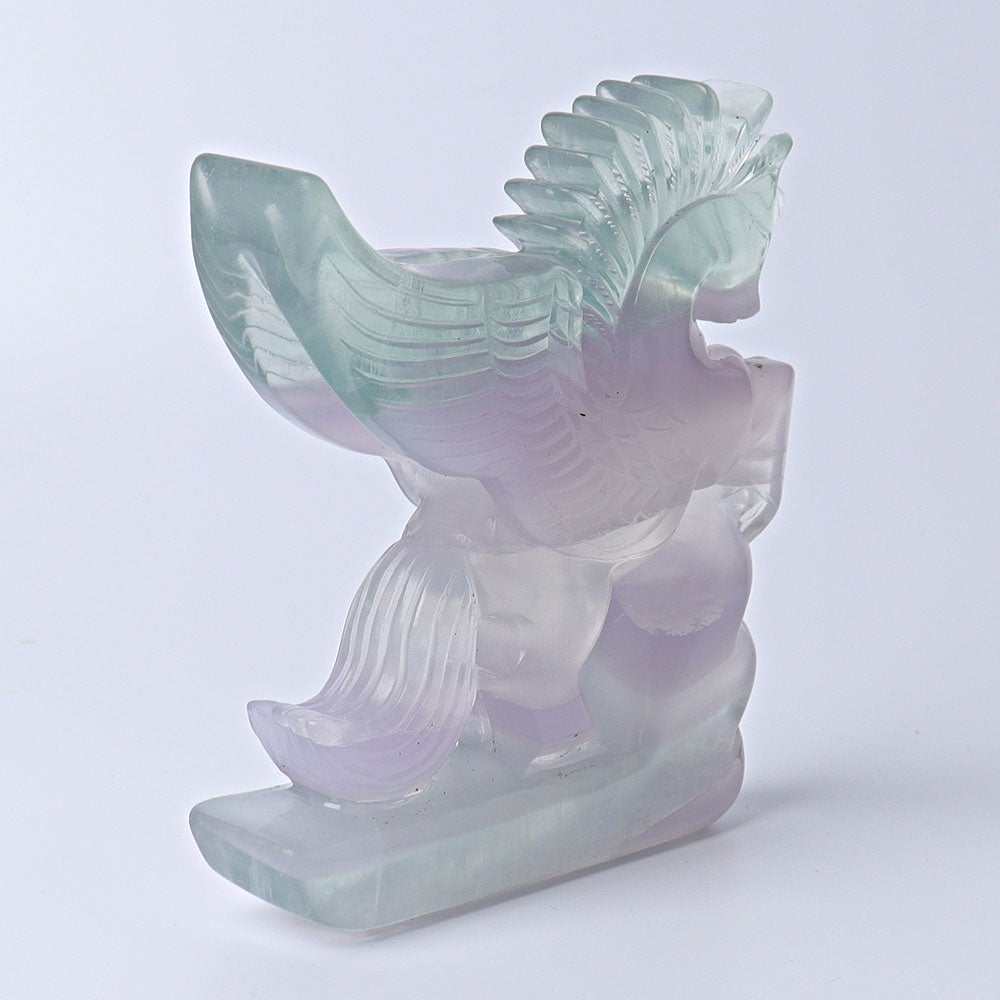 4.5" Fluorite Unicorn Crystal Carvings Crystal wholesale suppliers