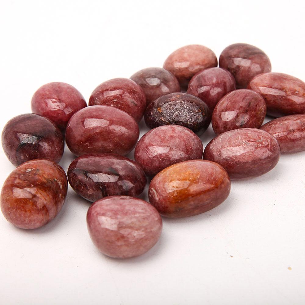 0.1kg Strawberry Quartz Tumbles Crystal wholesale suppliers