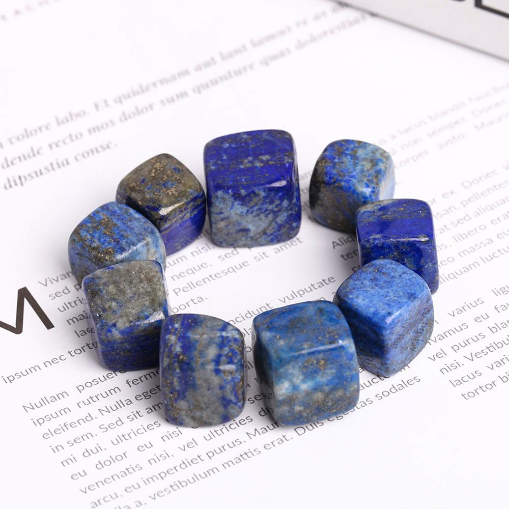 0.1kg Natural Polished Stones Blue Lapis Lazuli Crystal Cubes Crystal wholesale suppliers