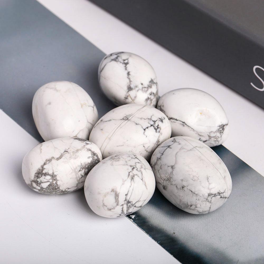 0.1kg Howlite Crystal Tumbles Crystal wholesale suppliers