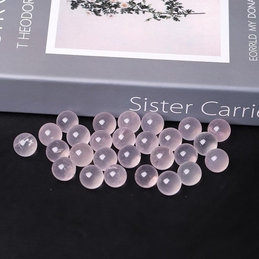 0.15kg 10mm Rose Quartz Sphere Crystal wholesale suppliers