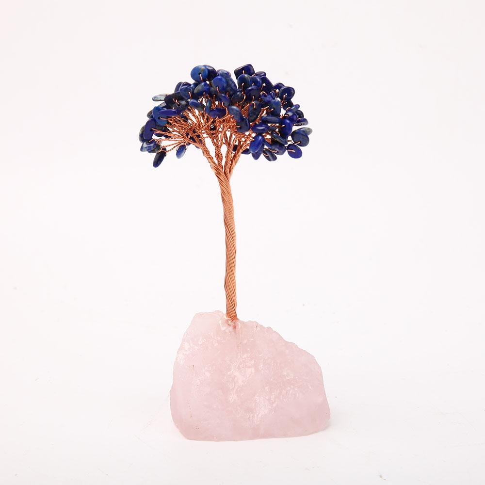 Lapis Crystal Chips Tree