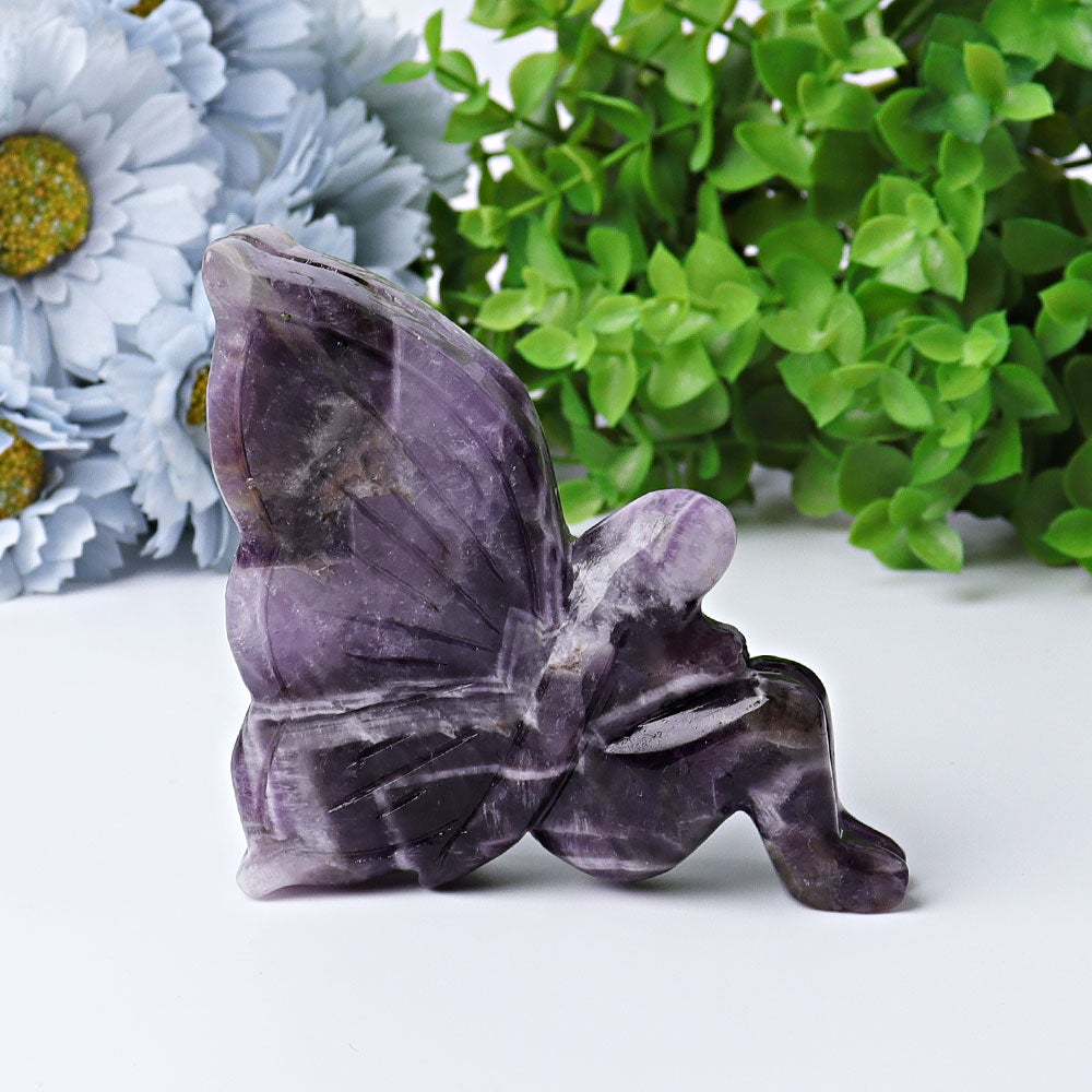 3.5" Dream Amethyst Fairy Crystal Carvings Crystal wholesale suppliers