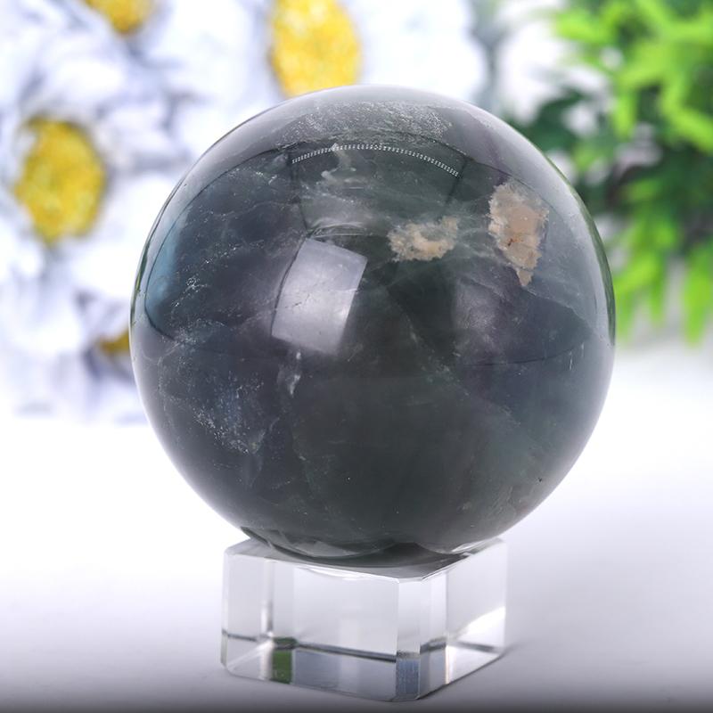 2.0"-4.0" Fluorite Sphere Crystal wholesale suppliers