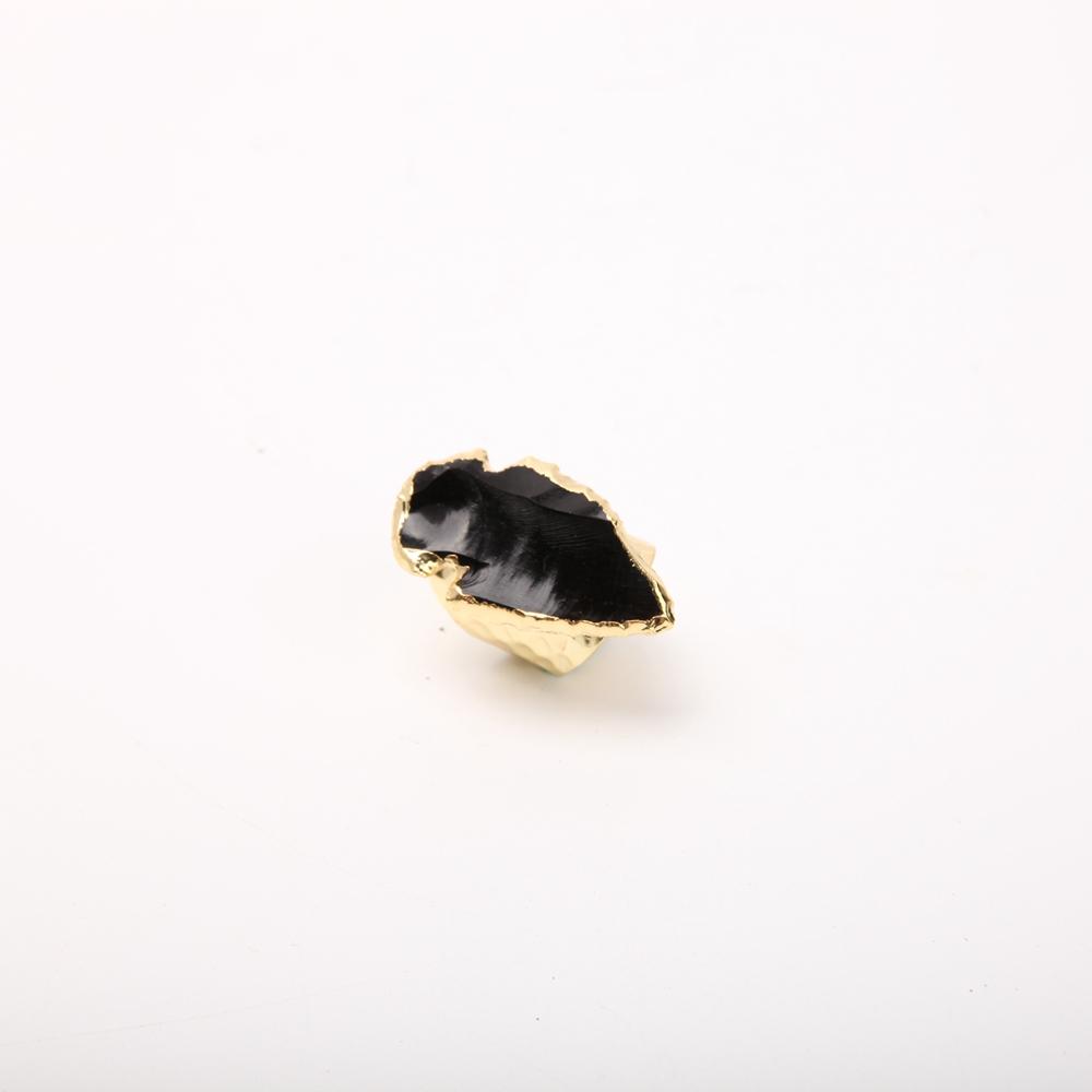 Black Obsidian Handmade Crystal Ring Crystal wholesale suppliers