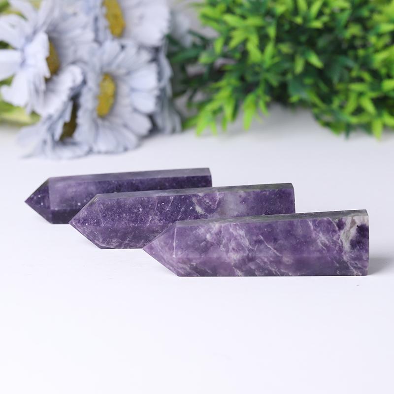 Wholesale High Quality Purple Lepidoite Crystal Point For Decoration Crystal wholesale suppliers