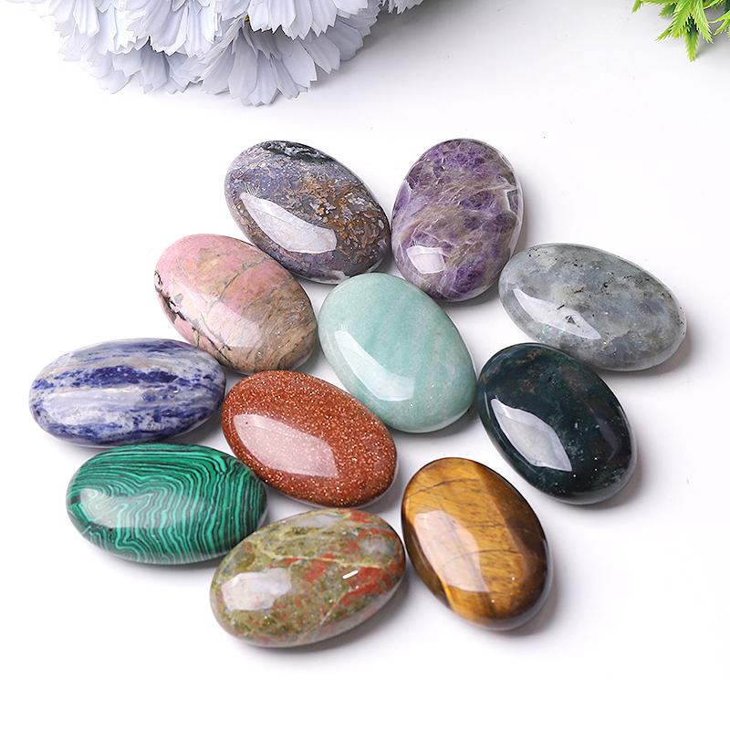 1.5*2.3" Crystal Tumbles Palm stones Crystal wholesale suppliers