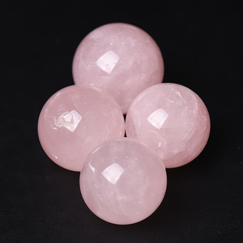 30mm Rose Quartz Crystal Sphere Crystal wholesale suppliers