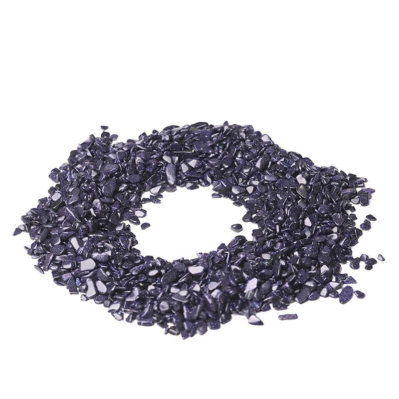 0.1kg Blue Sandstone Chips for Decoration Crystal wholesale suppliers