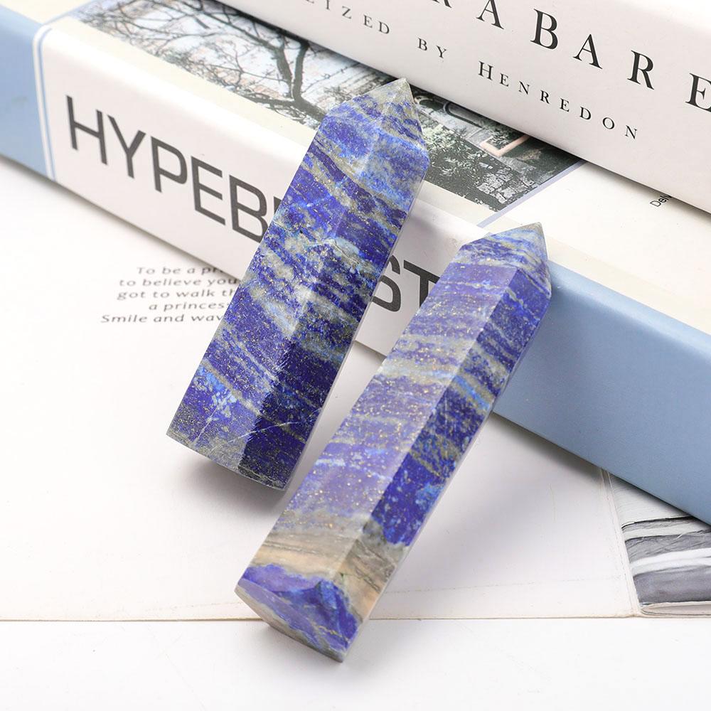 Set of 2 Lapis Points Crystal wholesale suppliers