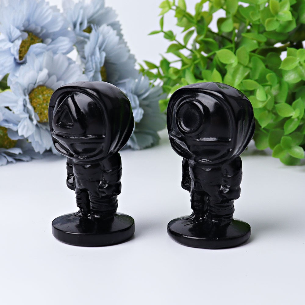 2.5" Black Obsidian Squid Game Crystal Carvings Crystal wholesale suppliers