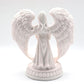 Lighted Resin Angel Stand for Home Decoration