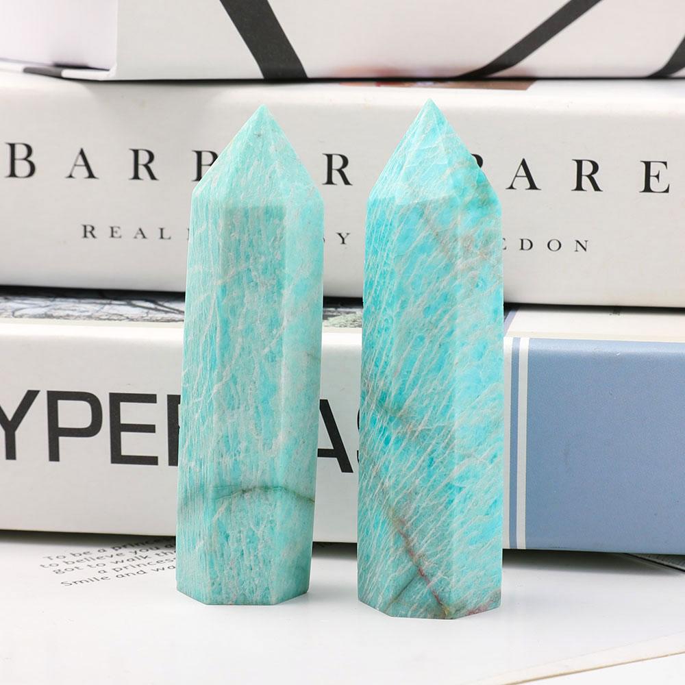 Set of 2 Amazonite Points Crystal wholesale suppliers