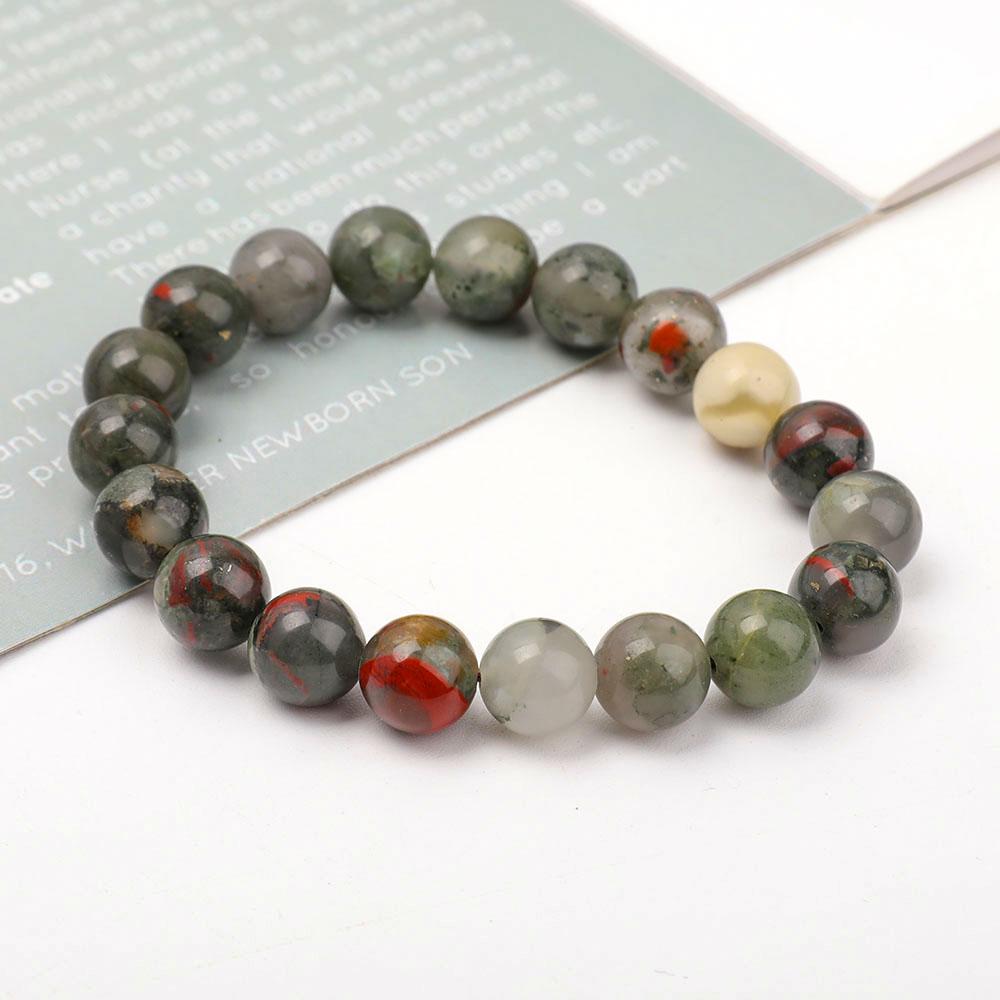 10mm Blood Stone Bracelet Crystal wholesale suppliers