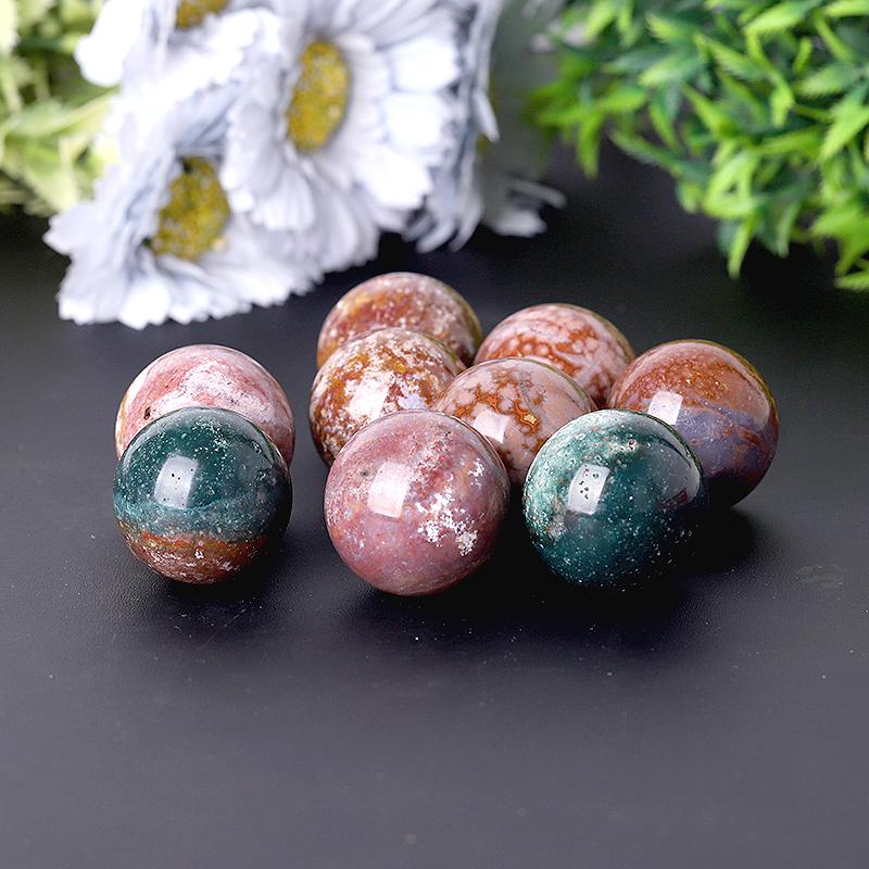 2.0"-4.0" Ocean Jasper Sphere Crystal wholesale suppliers