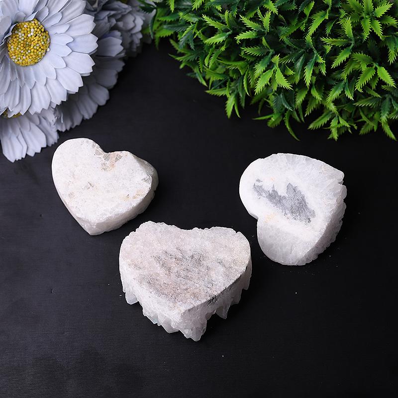 2" Aura Cluster Heart Shape Crystal Carvings Crystal wholesale suppliers