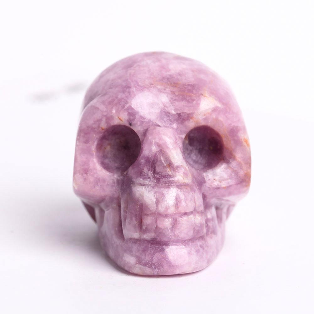 2" Kunzite Crystal Skull Carvings