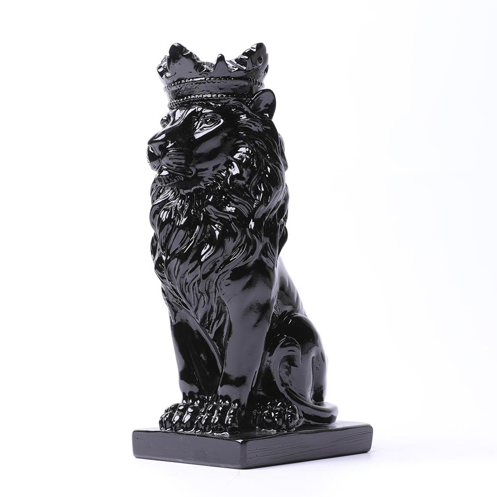 Resin Lion Statue Stand S