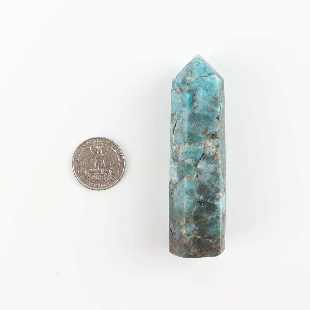 Set of 3 Blue Apatite Point Crystal wholesale suppliers