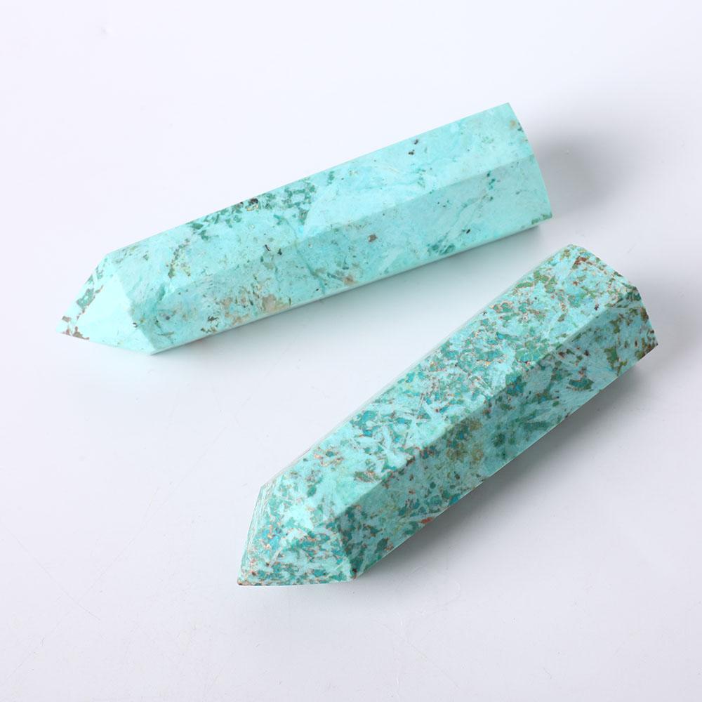 Set of 3 Chrysocolla Crystal Points Crystal wholesale suppliers