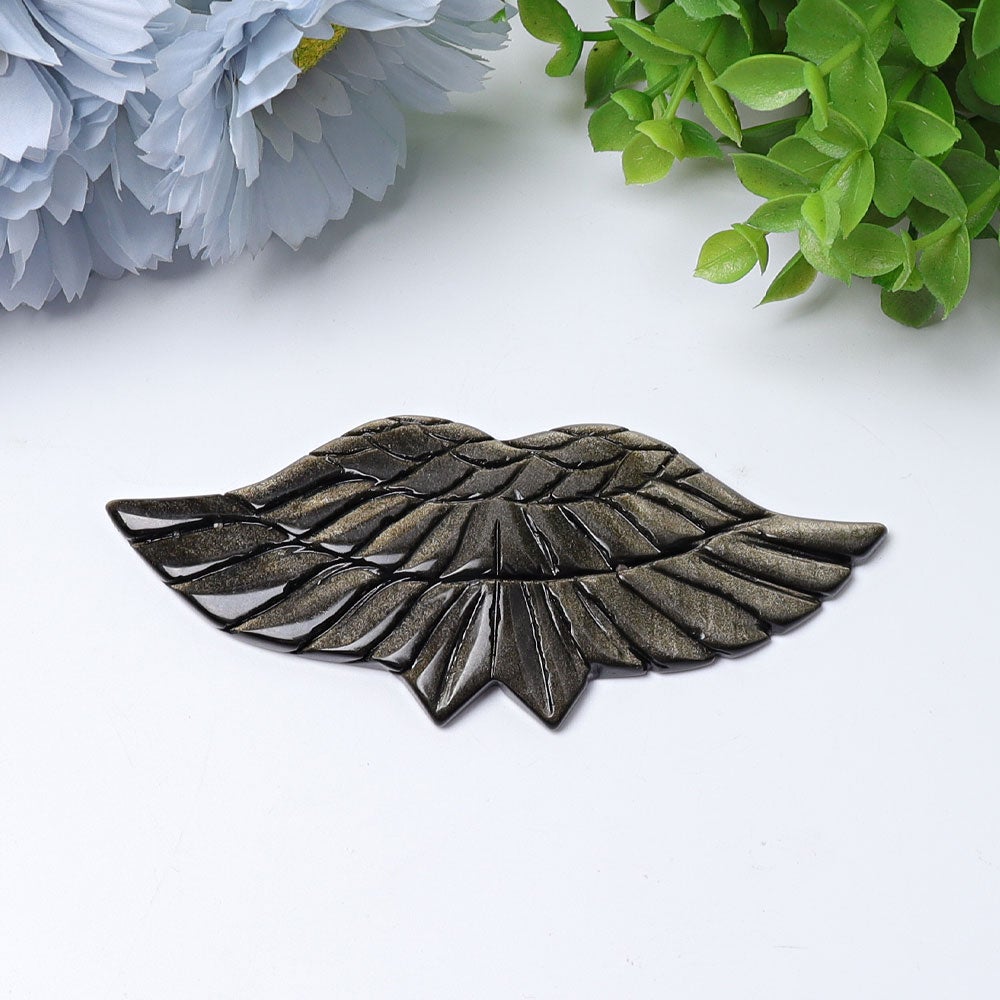 4.7" Angel Wings Crystal Carvings Crystal wholesale suppliers