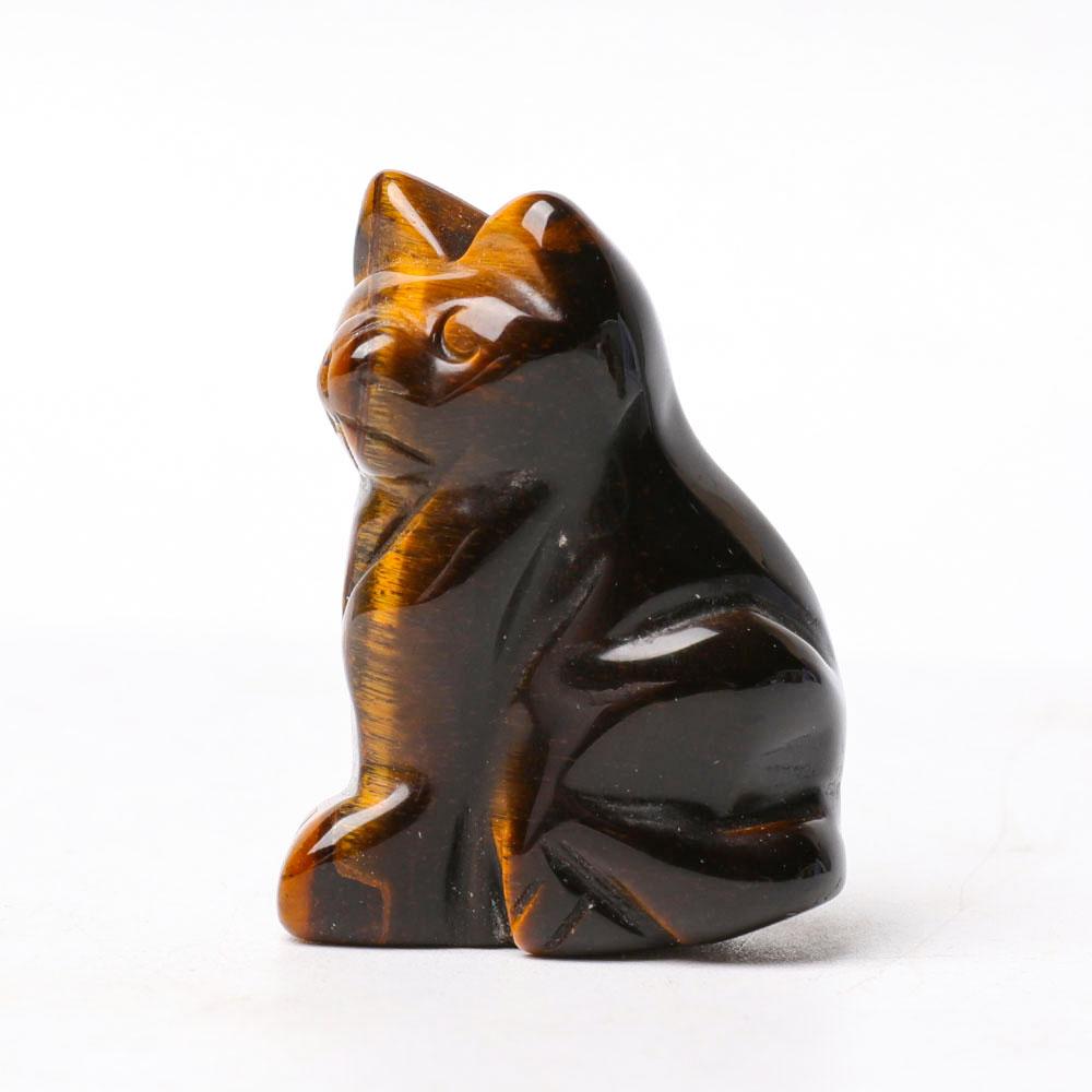 1.5" Cat Figurine Crystal Carvings Crystal wholesale suppliers